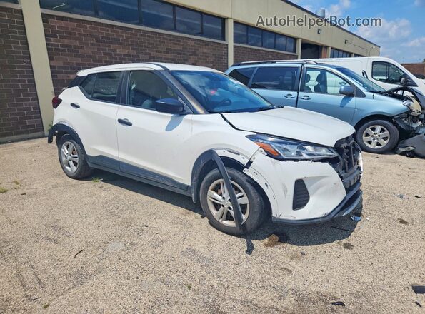 3N1CP5BV0ML518295 2021 NISSAN KICKS White Front right