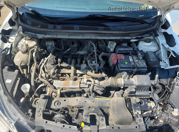 3N1CP5BV0ML518295 2021 NISSAN KICKS White Rear interior view