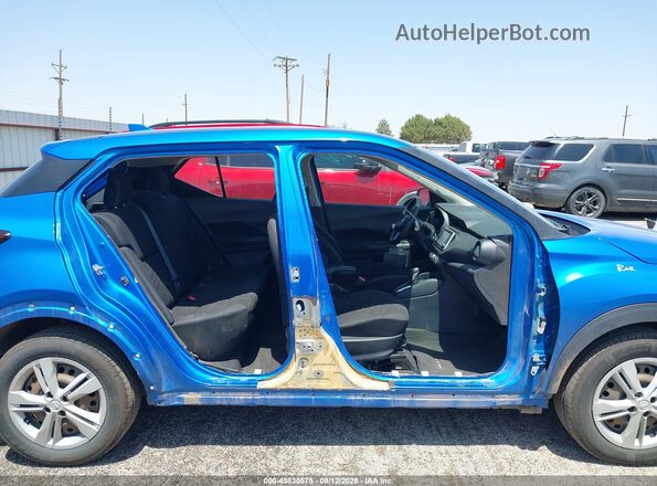 3N1CP5BV0ML551491 2021 NISSAN KICKS Blue Панорамний вид салону 360°