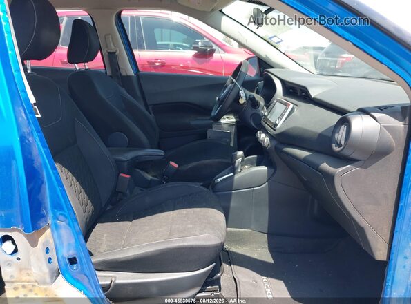 3N1CP5BV0ML551491 2021 NISSAN KICKS Blue Вид салону спереду