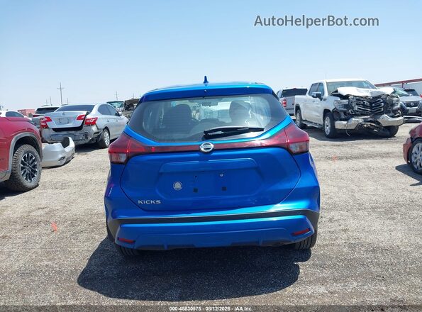 3N1CP5BV0ML551491 2021 NISSAN KICKS Blue 