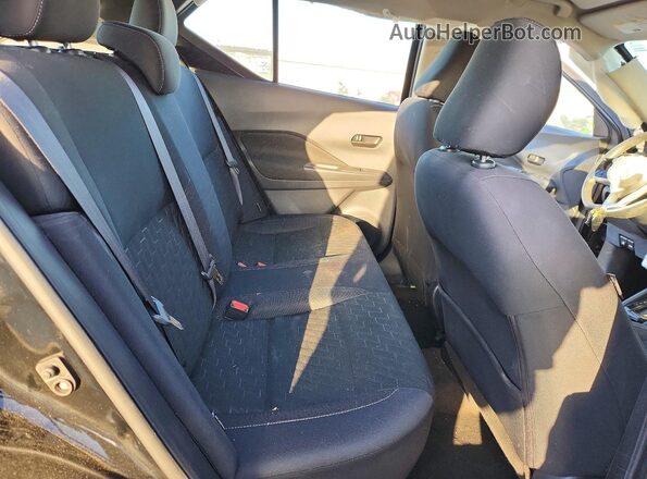 3N1CP5BV0NL524115 2022 NISSAN KICKS Black უკანა სავარძლების ხედი