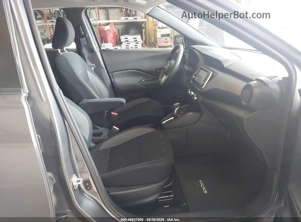 3N1CP5BV1LL526890 2020 NISSAN KICKS Серый Вид салона спереди