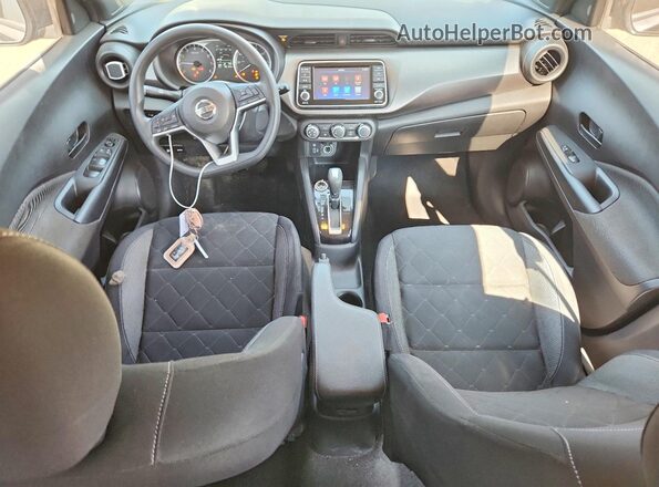 3N1CP5BV1LL573210 2020 NISSAN KICKS Gray Vista del salpicadero