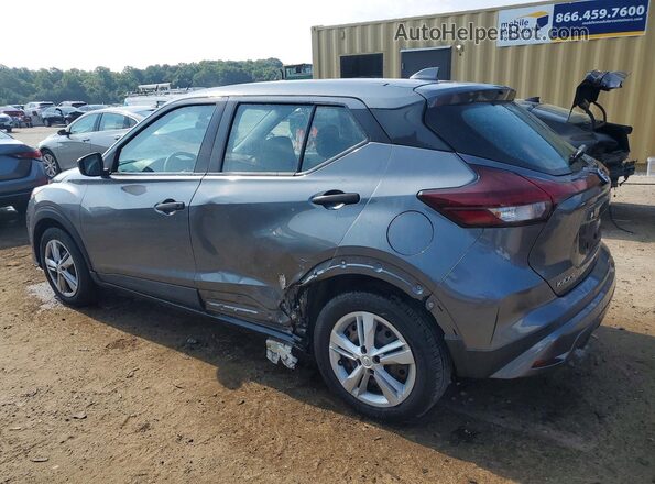 3N1CP5BV1ML532240 2021 NISSAN KICKS Серый Задняя левая четверть