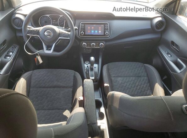 3N1CP5BV1ML532240 2021 NISSAN KICKS Серый Вид панели приборов