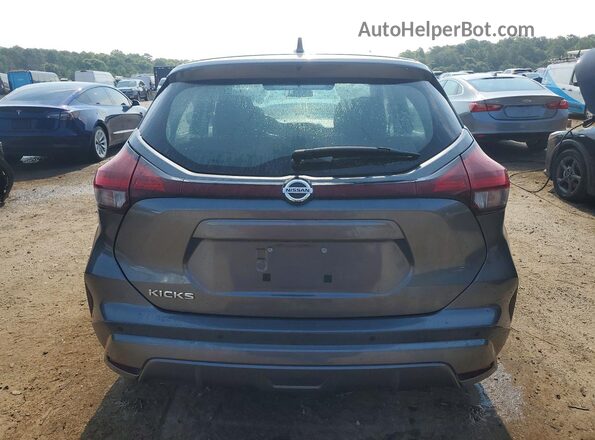 3N1CP5BV1ML532240 2021 NISSAN KICKS Серый Вид сзади