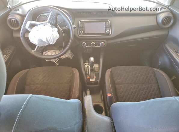 3N1CP5BV1ML553802 2021 NISSAN KICKS Gray წინა პანელის ხედი