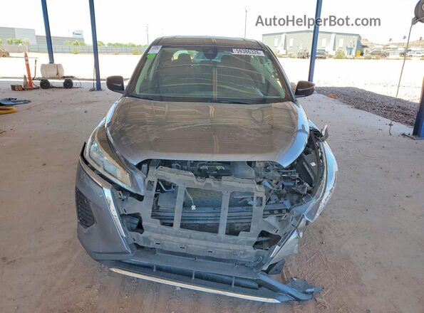 3N1CP5BV1ML553802 2021 NISSAN KICKS Gray წინა ხედი