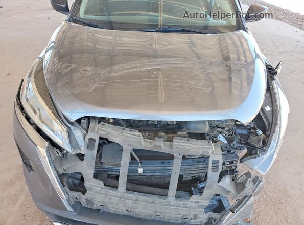 3N1CP5BV1ML553802 2021 NISSAN KICKS Gray უკანა სალონის ხედი