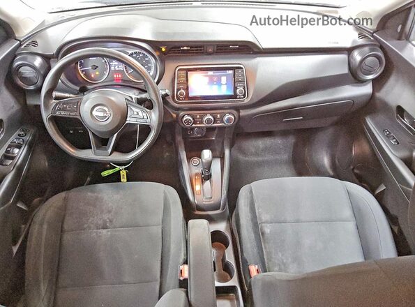 3N1CP5BV1PL469953 2023 NISSAN KICKS White Dashboard view