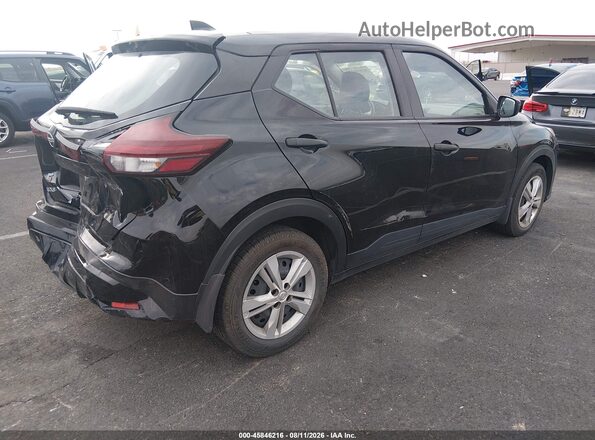 3N1CP5BV1PL476482 2023 NISSAN KICKS Черный Задняя правая четверть