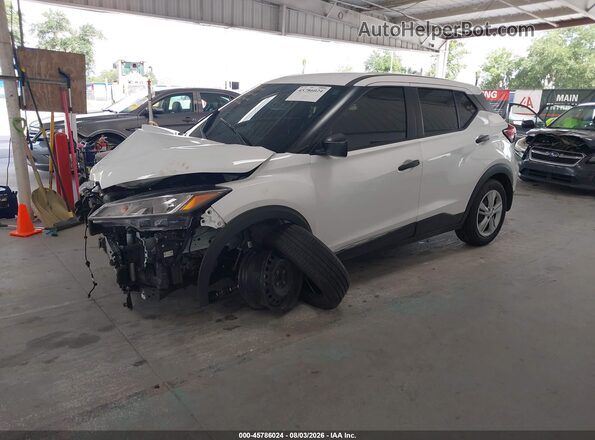3N1CP5BV1PL526443 2023 NISSAN KICKS White Vista tres cuartos delantera izquierda