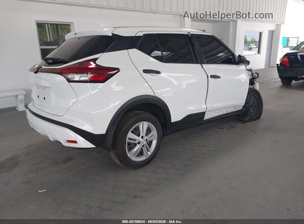 3N1CP5BV1PL526443 2023 NISSAN KICKS White Trasero derecho