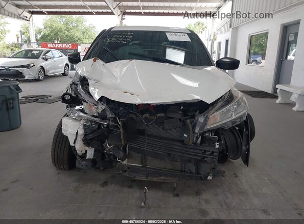 3N1CP5BV1PL526443 2023 NISSAN KICKS White Vista del cuadro de instrumentos