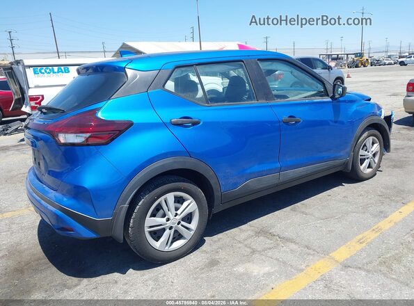 3N1CP5BV1PL550063 2023 NISSAN KICKS Blue Rear right