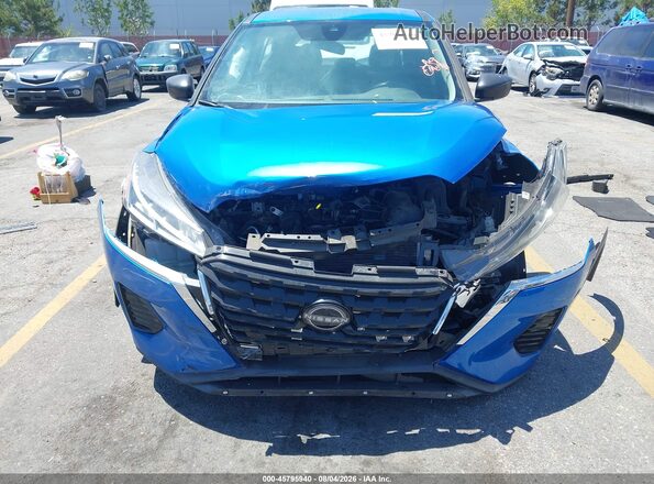 3N1CP5BV1PL550063 2023 NISSAN KICKS Blue Front view