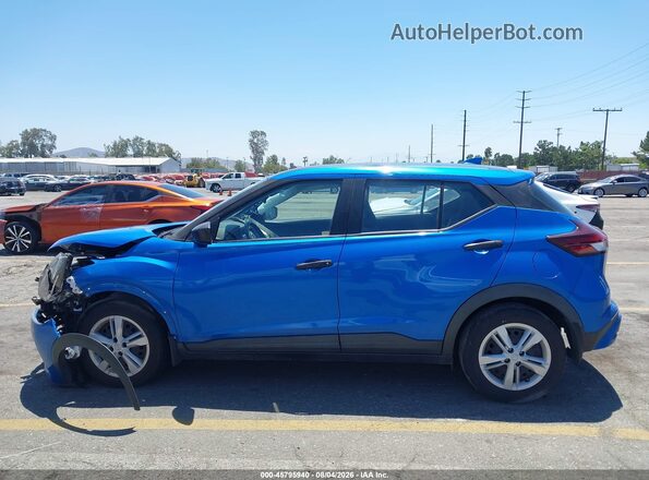 3N1CP5BV1PL550063 2023 NISSAN KICKS Blue 360 interior view