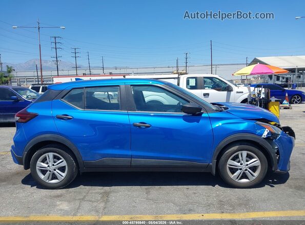 3N1CP5BV1PL550063 2023 NISSAN KICKS Blue Rear interior view