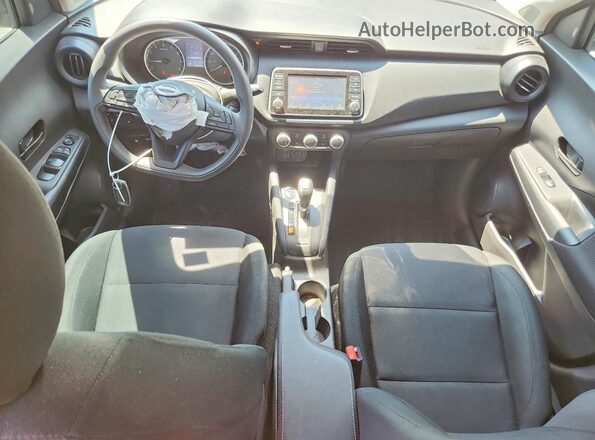 3N1CP5BV1RL489851 2024 NISSAN KICKS Gray წინა პანელის ხედი