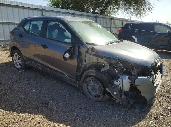3N1CP5BV1RL547862 2024 NISSAN KICKS Серый Передняя правая четверть