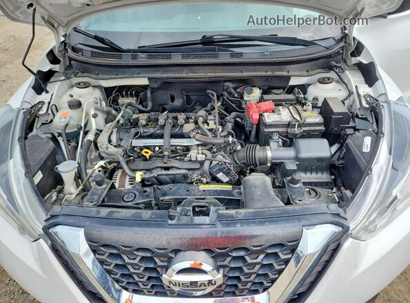3N1CP5BV2LL481037 2020 NISSAN KICKS White Engine compartment view