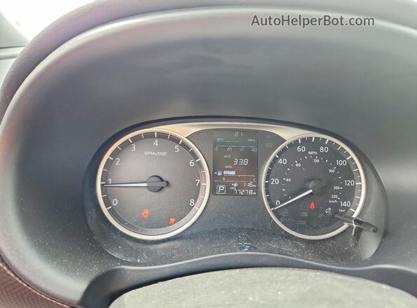 3N1CP5BV2LL481037 2020 NISSAN KICKS White Instrument cluster view
