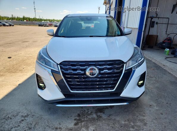 3N1CP5BV2ML477135 2021 NISSAN KICKS White Widok z przodu