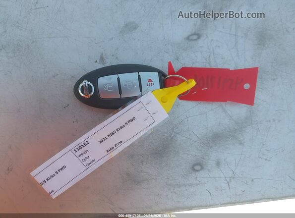 3N1CP5BV2ML496574 2021 NISSAN KICKS White Առջևի վահանակի տեսք