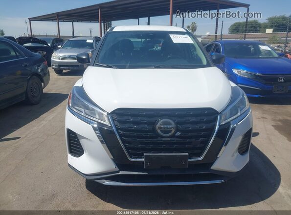3N1CP5BV2ML496574 2021 NISSAN KICKS White Սալոնի հետևի տեսք