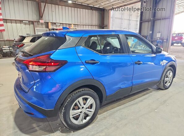 3N1CP5BV2ML534806 2021 NISSAN KICKS Blue Widok deski rozdzielczej