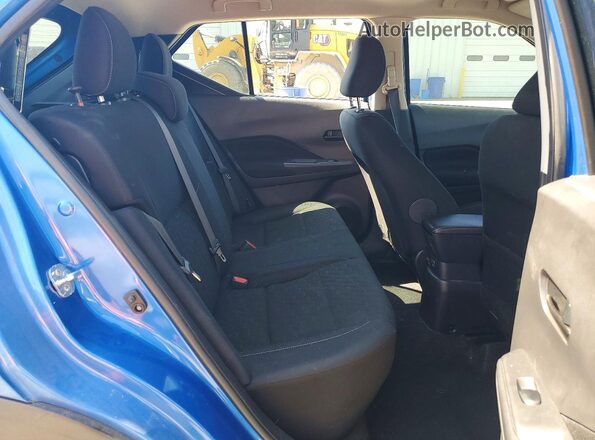 3N1CP5BV2ML538709 2021 NISSAN KICKS Blue Rear interior view