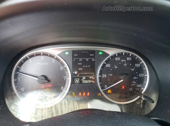 3N1CP5BV2ML538709 2021 NISSAN KICKS Blue Instrument cluster view