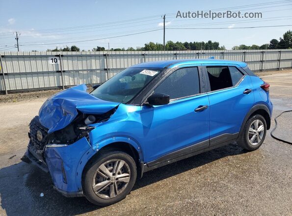 3N1CP5BV2ML538709 2021 NISSAN KICKS Blue 