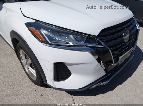 3N1CP5BV2NL498665 2022 NISSAN KICKS White Widok z przodu