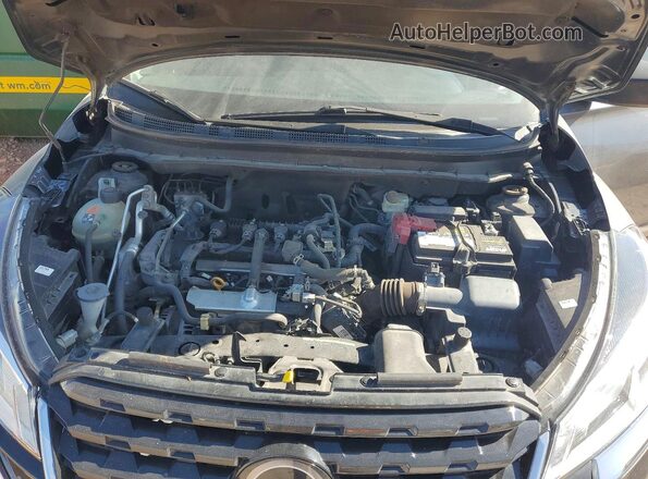 3N1CP5BV2NL505324 2022 NISSAN KICKS Gray Engine compartment view