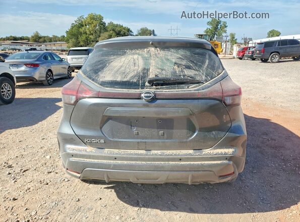 3N1CP5BV2NL505324 2022 NISSAN KICKS Gray Rear view