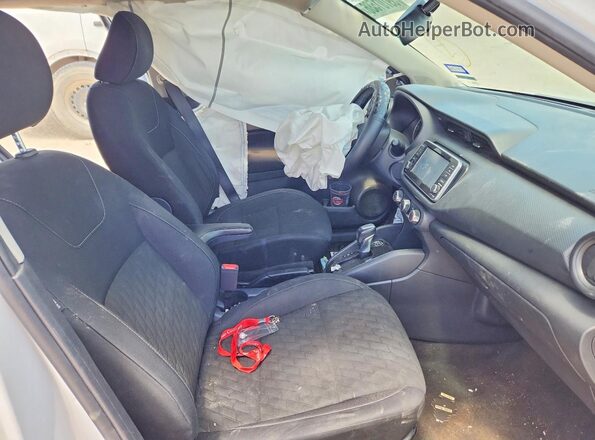 3N1CP5BV2NL514041 2022 NISSAN KICKS White წინა სალონის ხედი