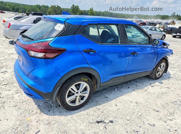 3N1CP5BV2PL550153 2023 NISSAN KICKS Blue Задня права чверть