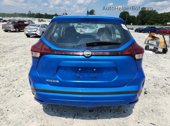 3N1CP5BV2PL550153 2023 NISSAN KICKS Blue Вид ззаду