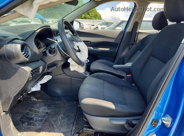 3N1CP5BV2PL550153 2023 NISSAN KICKS Blue Вид салону спереду