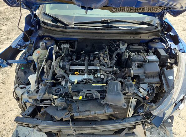 3N1CP5BV2PL550153 2023 NISSAN KICKS Blue Вид підкапотного простору