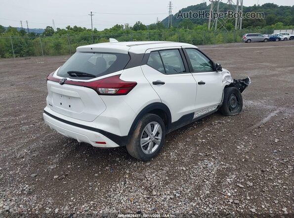 3N1CP5BV2RL534036 2024 NISSAN KICKS Белый Задняя правая четверть