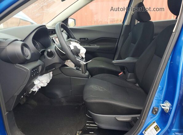 3N1CP5BV2RL567568 2024 NISSAN KICKS Blue წინა სალონის ხედი