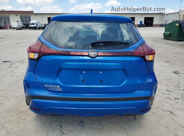 3N1CP5BV2RL567568 2024 NISSAN KICKS Blue უკანა ხედი