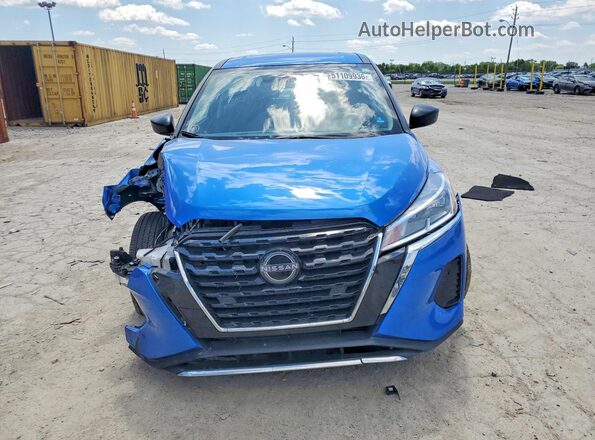 3N1CP5BV2RL567568 2024 NISSAN KICKS Blue წინა ხედი