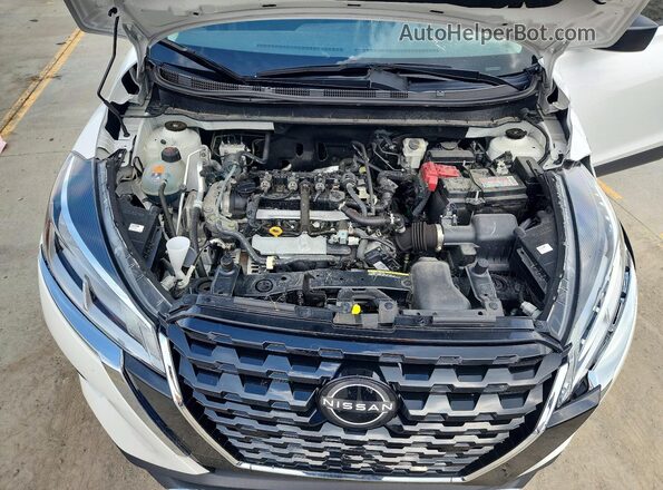 3N1CP5BV2RL582958 2024 NISSAN KICKS White Вид підкапотного простору