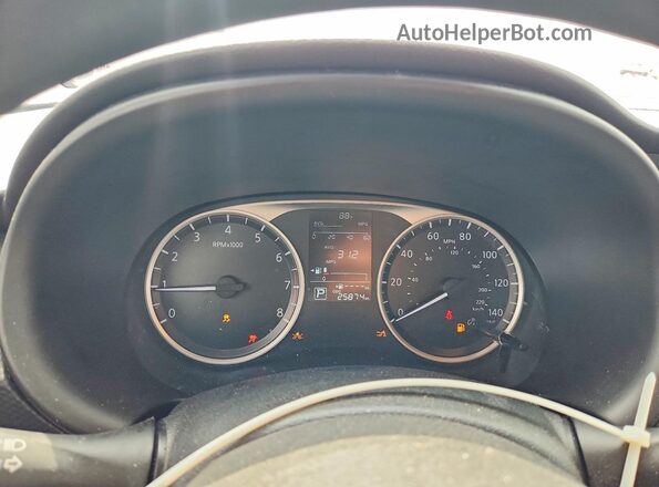 3N1CP5BV2RL582958 2024 NISSAN KICKS White Вид щитка приладів