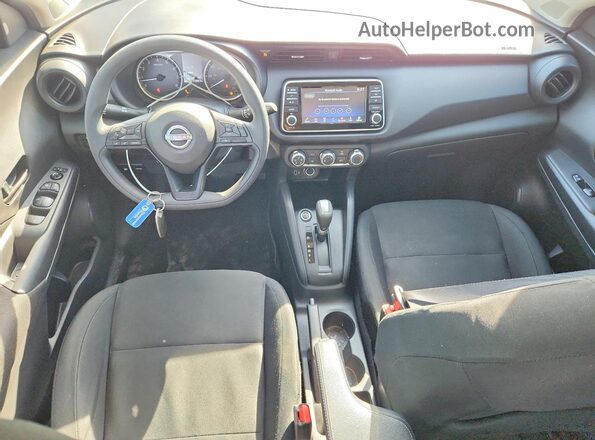 3N1CP5BV2RL593717 2024 NISSAN KICKS Gray Առջևի վահանակի տեսք