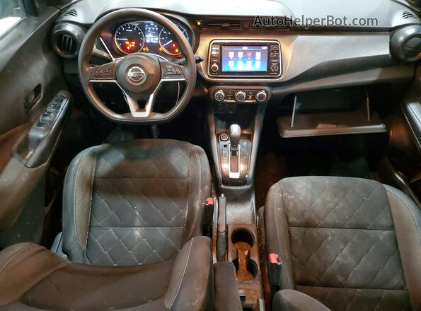 3N1CP5BV3LL540290 2020 NISSAN KICKS Charcoal Առջևի վահանակի տեսք